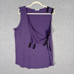 Tear Away Post Shoulder Surgery Tank Top Adaptive Unisex Medium Thin Stretch